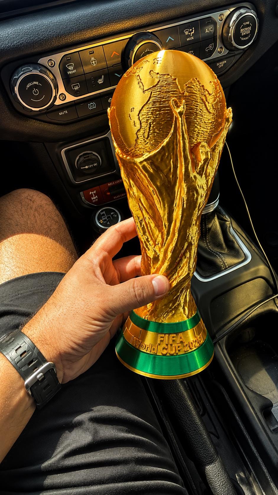FIFA World Cup 2026 Soccer Trophy Replica Display 10in