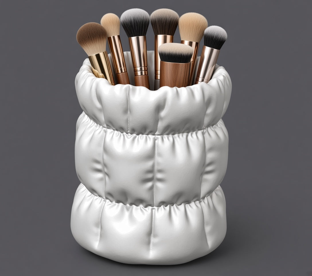 Puffy Makeup Brush Holder