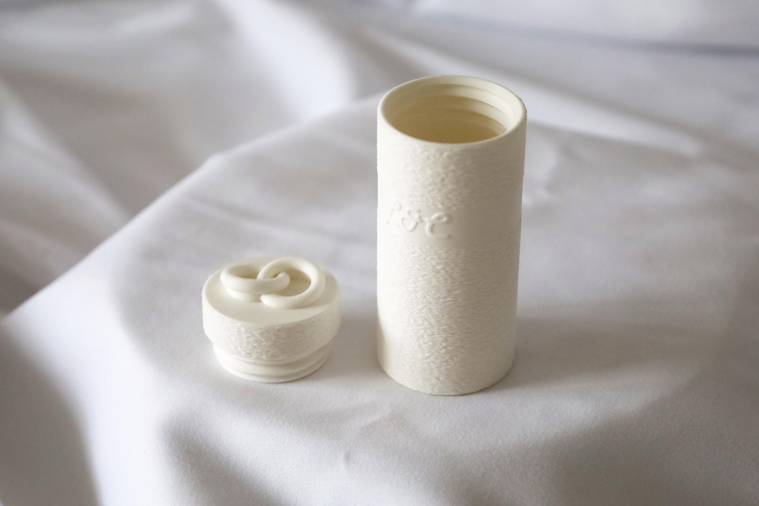 Personalized 3D Printed Wedding Gift Box | Custom Initials | Unique Bridal Keepsake