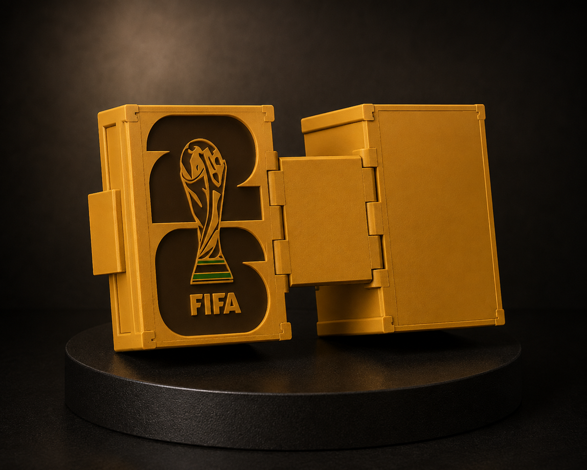 FIFA World Cup Album Sticker Holder 3D Printed