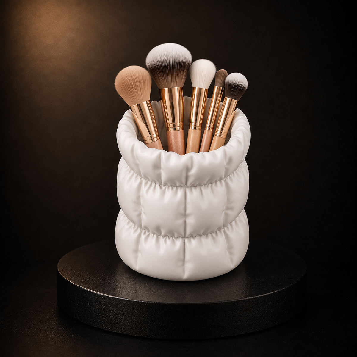 Puffy Makeup Brush Holder