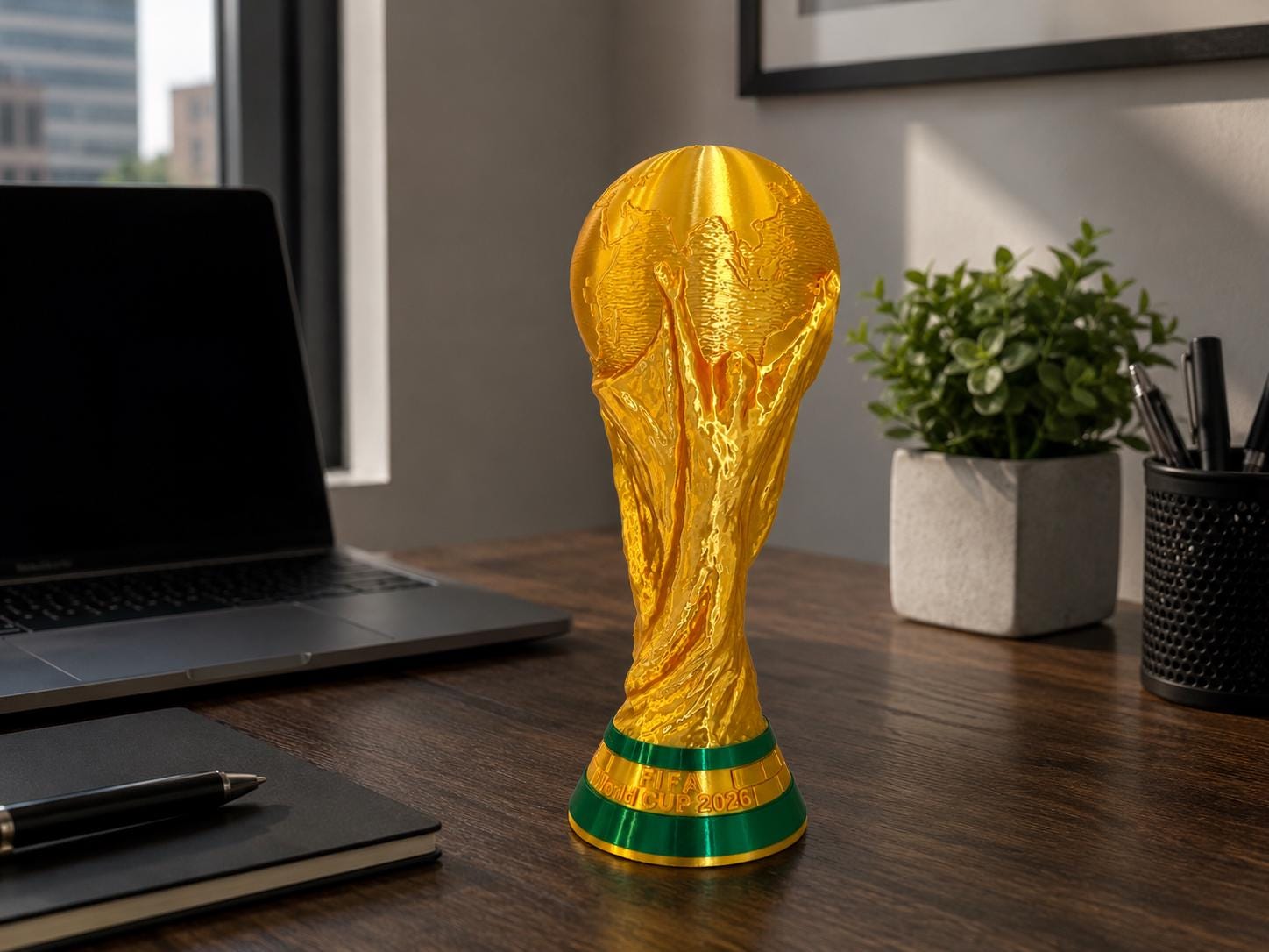 FIFA World Cup 2026 Soccer Trophy Replica Display 10in
