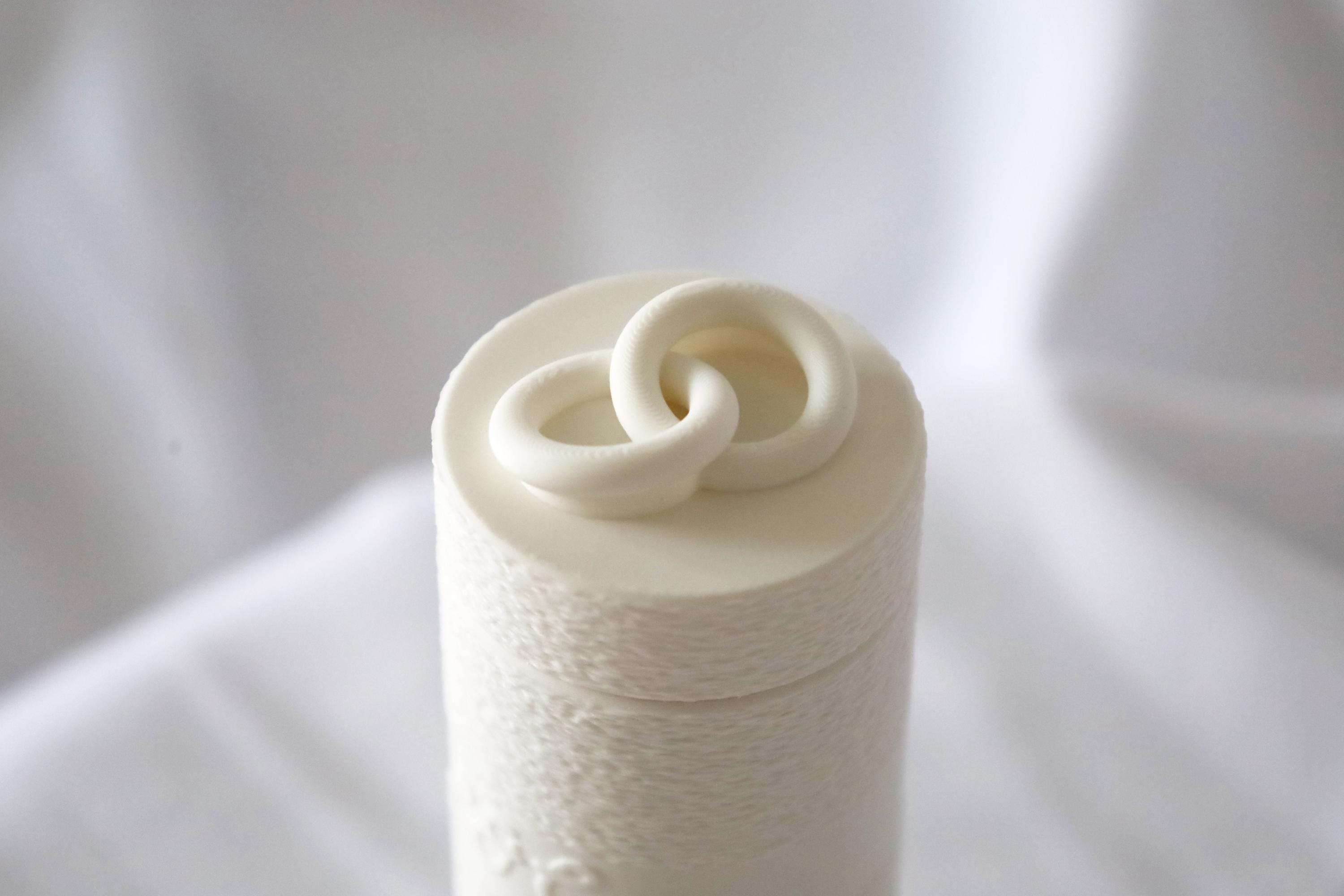 Personalized 3D Printed Wedding Gift Box | Custom Initials | Unique Bridal Keepsake