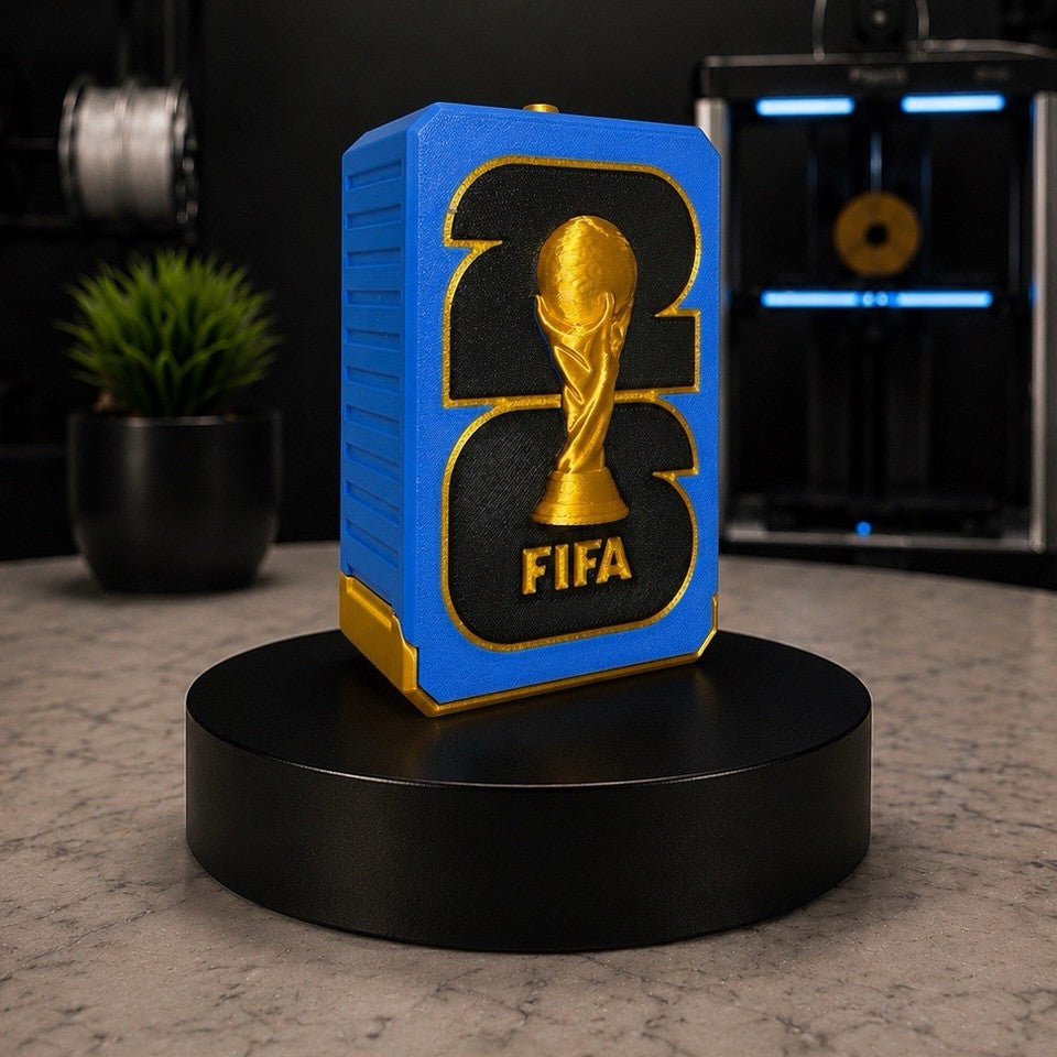 3D Printed FIFA World Cup 2026 Sticker Storage Box | Soccer Collector