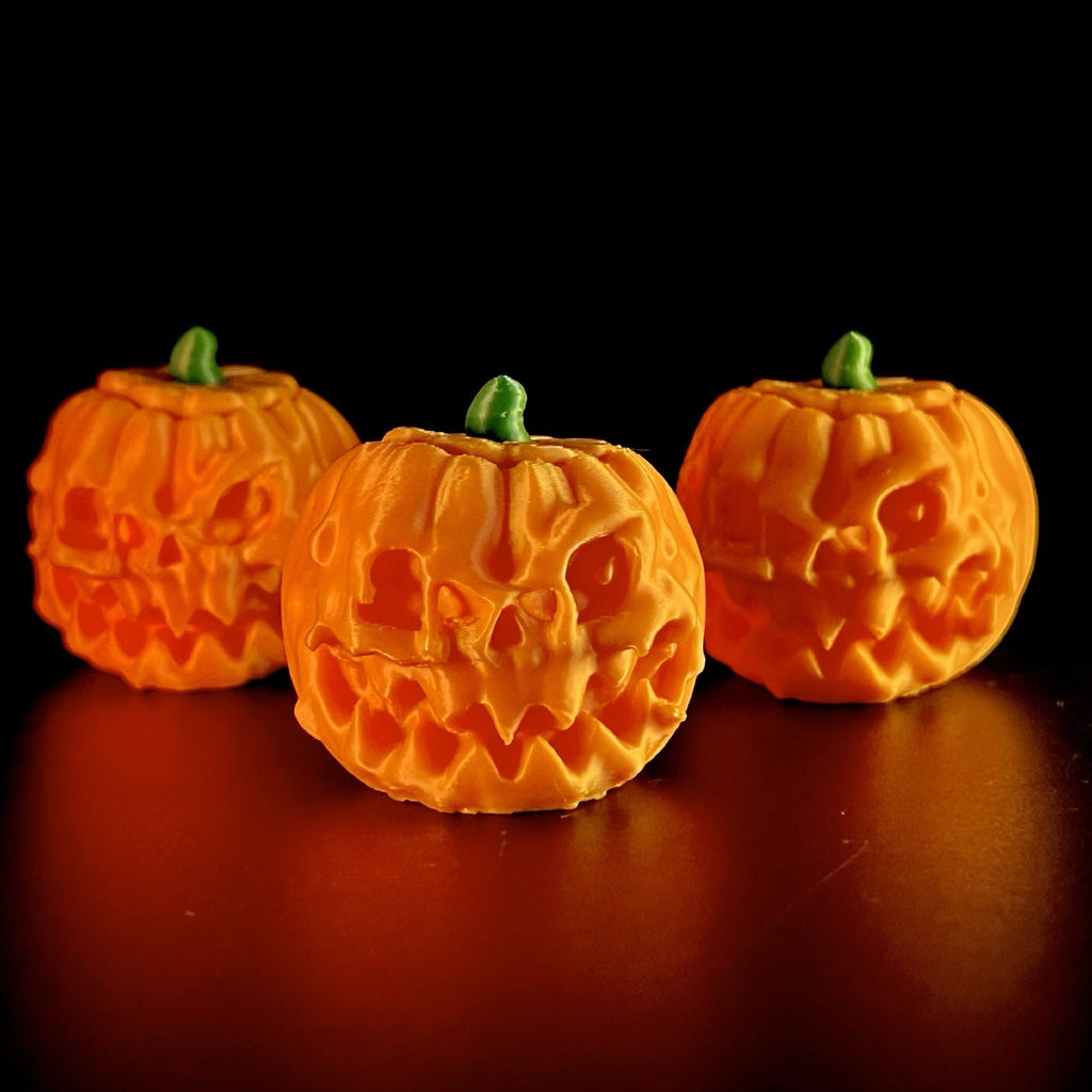 3D Printed Halloween Pumpkin Clicker | Spooky Fidget Toy