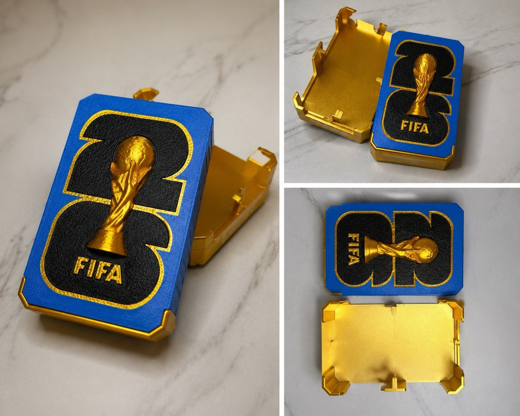 3D Printed FIFA World Cup 2026 Sticker Storage Box | Soccer Collector